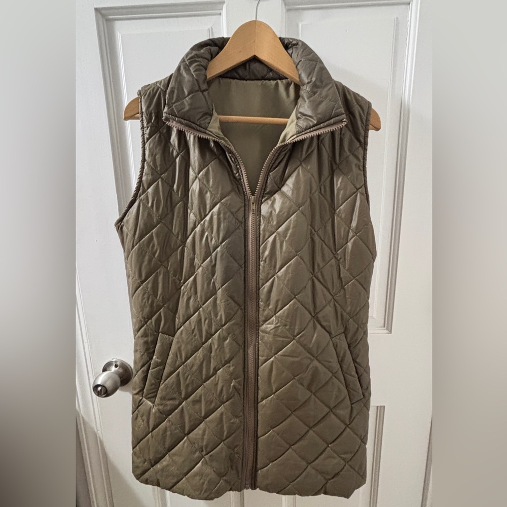 SHEIN Olive Green Vest